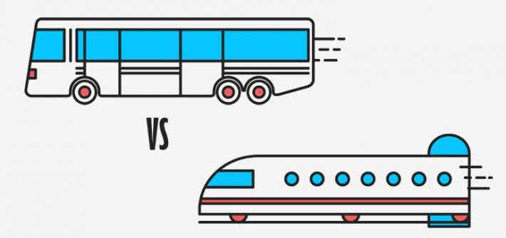 Почему лучше путешествовать на автобусе, чем на поезде?