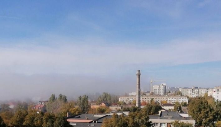 Стали известны причины загадочного черного тумана над оккупированным Бердянском