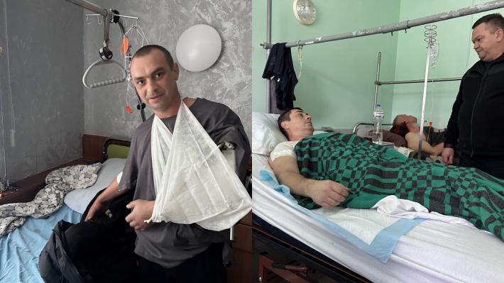 Двое спасателей, которые вчера пострадали от прилета в Запорожской области, находятся на реабилитации