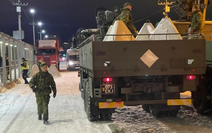 Эстония устанавливает дополнительные заграждения на границе с Россией