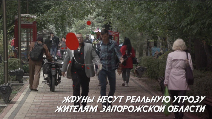 Рашисты призывают мелитопольцев деактивировать "ждунов" (видео)
