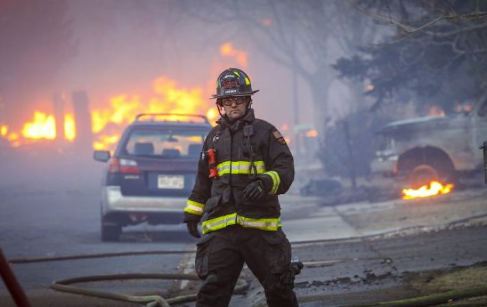 В американском штате Вирджиния взорвался жилой дом и вспыхнул пожар