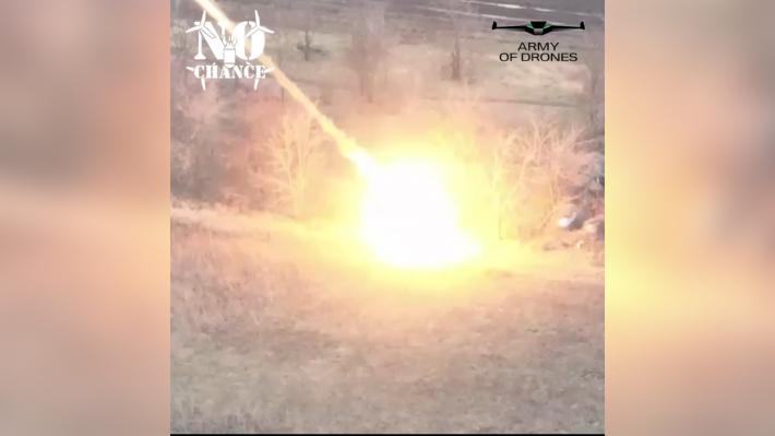 Армия дронов демилитаризовала "глаз Мордора" на Запорожском направлении (видео)