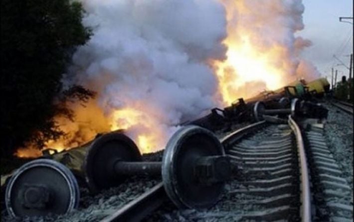 В Мелитополе партизаны взорвали грузовой поезд рашистов (добавлено фото)