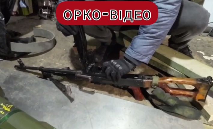 Каждому пенсионеру по автомату - рашисты в Мелитополе клепают "боевики" на экспорт в россию (видео)