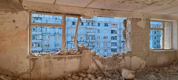 Армия РФ снова обстреляла Степногорск - Запорожская ОВА (фото)