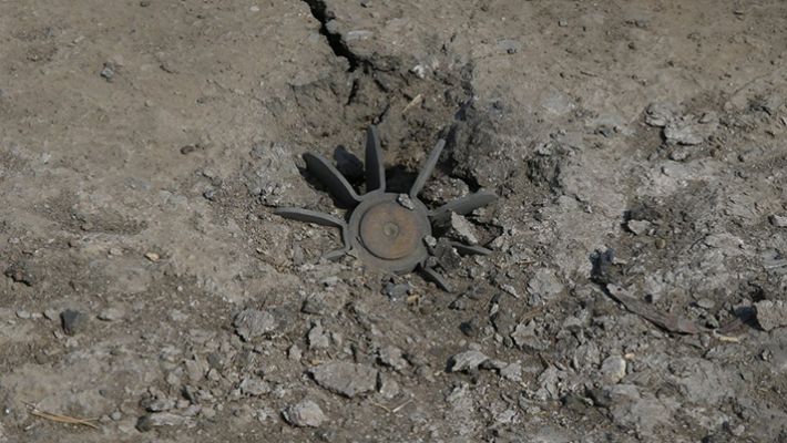 В Запорожской области пиротехники обнаружили и уничтожили минометную мину — ГСЧС