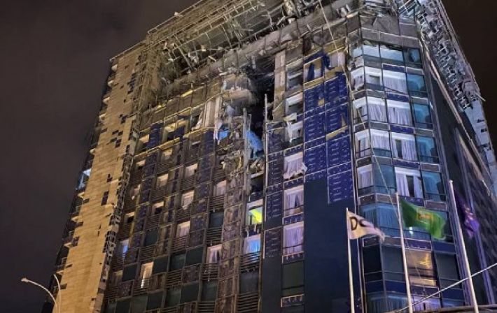 Журналисты немецкого ZDF пострадали в результате удара по гостинице в Харькове