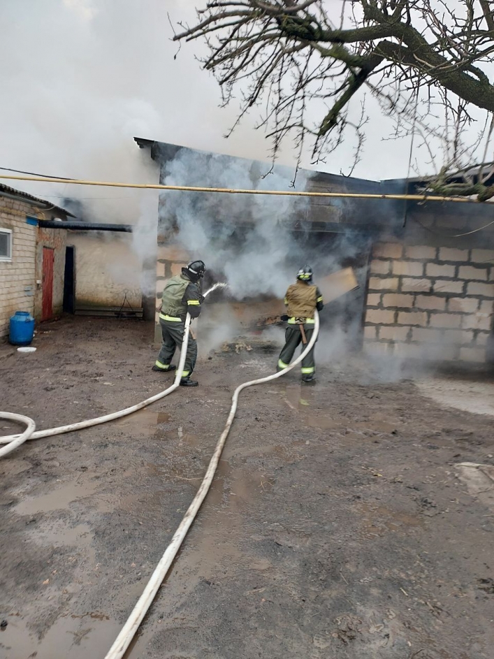 Неосторожность при сварочных работах стала причиной пожара в Мелитопольском районе 1