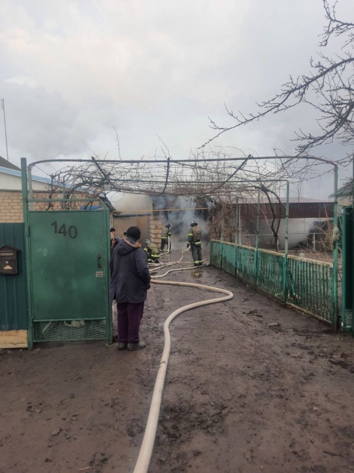 Неосторожность при сварочных работах стала причиной пожара в Мелитопольском районе 2
