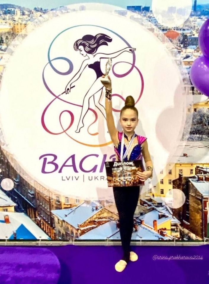 Юная гимнастка из Мелитополя стала призером престижных соревнований