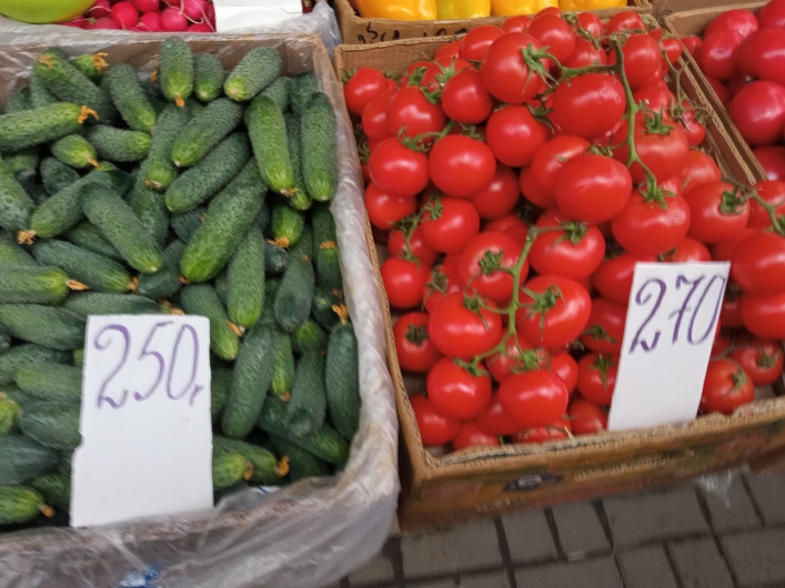 У Мелітополі почали поступово знижуватися ціни на овочі 1