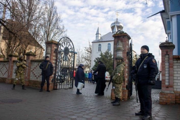 Второй год жители временно оккупированного Мелитополя вынуждены отмечать праздник 6