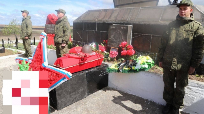Рашисты отправили мелитопольского студента на перезахоронение (фото)