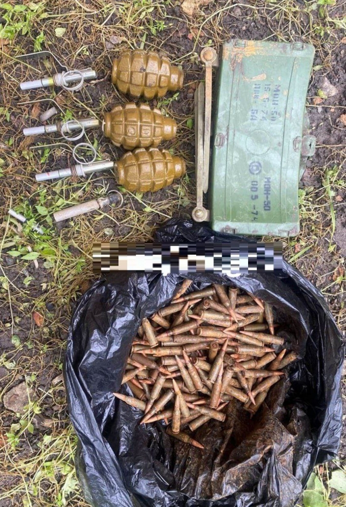 По-скромному: в Мелитопольском районе оккупанты отыскали схрон с советскими боеприпасами 1