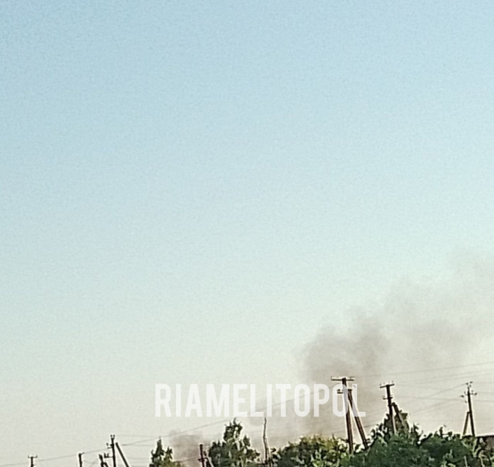 В Мелитопольском районе раздалась череда мощных взрывов – рашисты сообщают о 