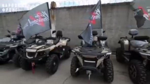На квадроциклах против Леопардов – оккупантам в Мелитополе вручили новую боевую технику