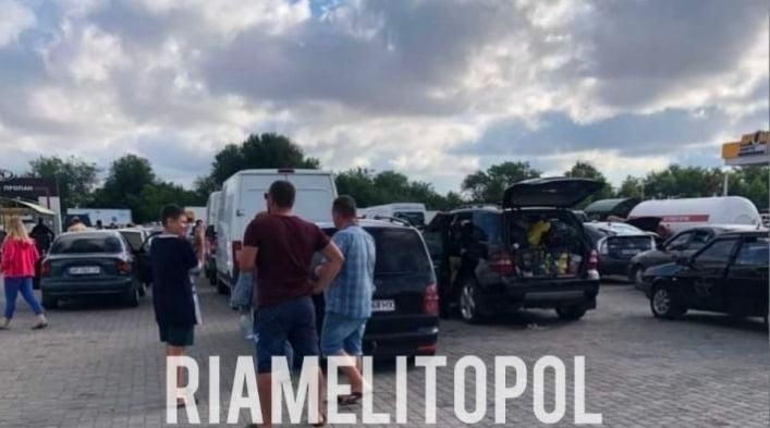 В Мелитополе нарушителя комендантского часа рашисты отправили на передовую «живым щитом»