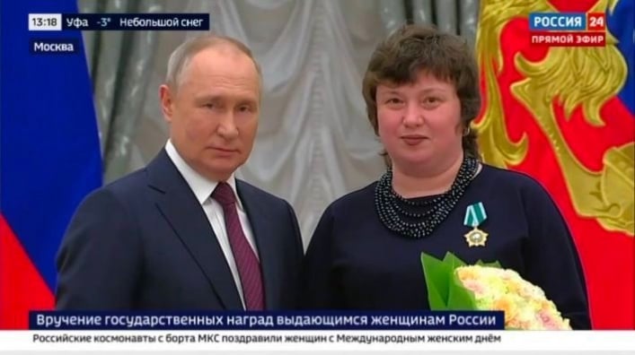 В США известную в Мелитополе коллаборантку приравняли к матери Кадырова