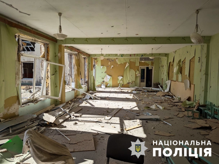 В Степногорске был обстрелян из артиллерии детский сад. Здание пострадало.