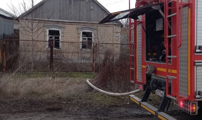 В Мелитополе в сгоревшем доме нашли труп мужчины (фото)