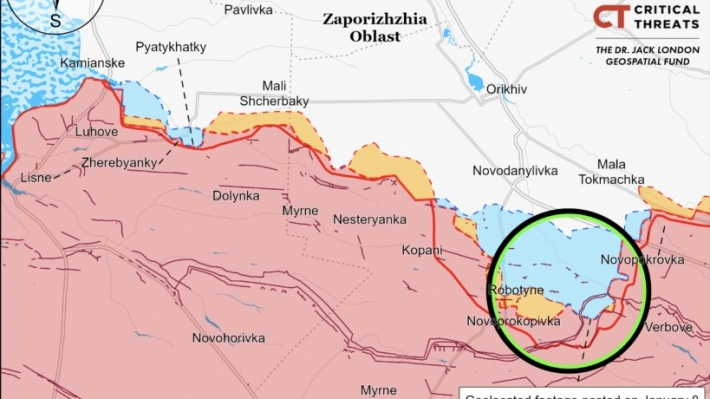 На Запорожском направлении ВСУ вероятно восстановили утраченные позиции, - ISW