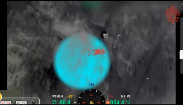 Военные показали, как на Запорожском направлении дроны с тепловизионной камерой уничтожают вражескую пехоту (видео)