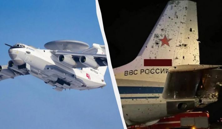 Удар по самолету РФ, потерпевшему крушение в районе Кирилловки: список ликвидированных рашистов на бортах А-50 и Ил-22