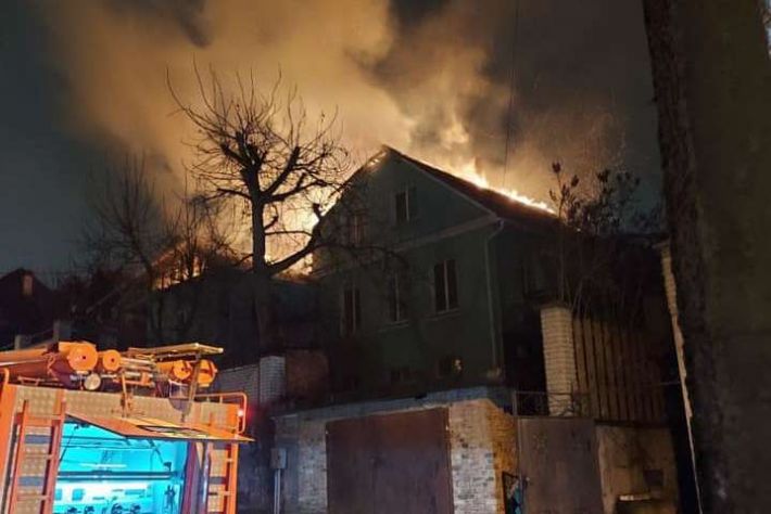 В Запорожском районе пенсионер погиб в собственном доме во время пожара