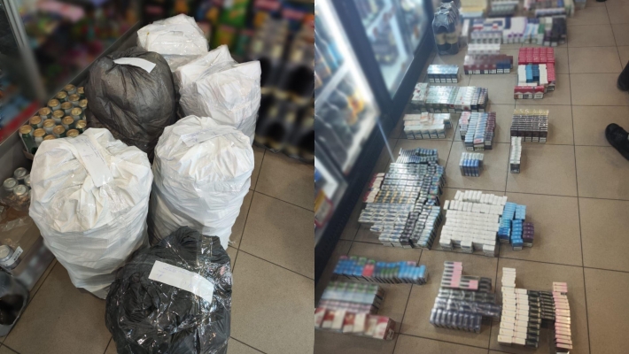 У Запоріжжі поліцейські вилучили з обігу контрафактні цигарки на суму майже 200 тисяч гривень