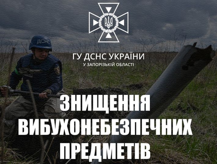 В Запорожском районе обезвредили подствольную гранату