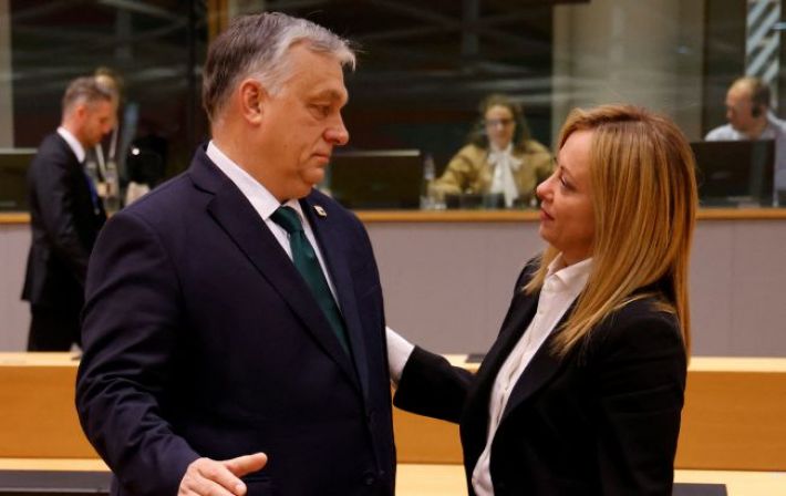 Лидеры Италии и Франции проводили встречу с Орбаном перед саммитом ЕС: что известно