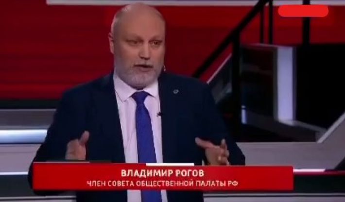 Пропагандист Рогов в эфире у Соловьева обнулял наступление на Мелитополь (фото, видео)