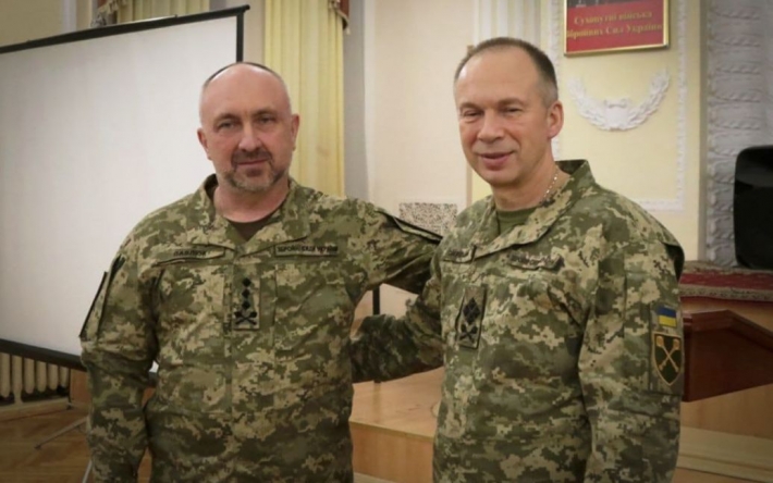 "Были большой семьей": Сырский представил нового командующего Сухопутными войсками