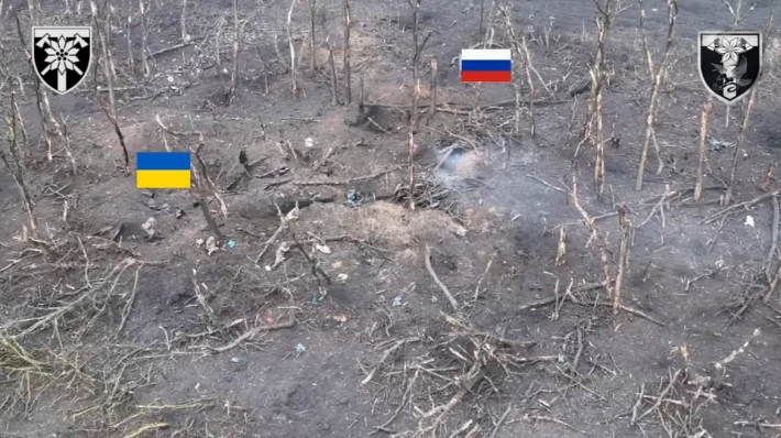 В Запорожской области 128 штурмовая бригада отбила атаку и взяла в плен военных рф (видео)