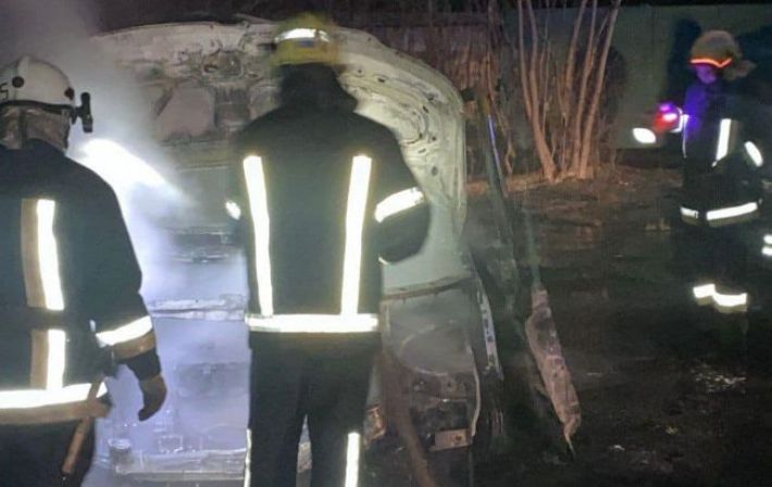 Под Одессой взорвали автомобиль УДА, пострадали два человека