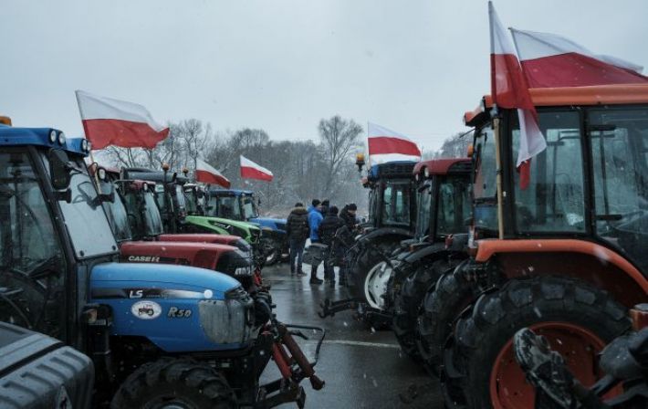 Польские протестующие намерены блокировать границу с Украиной до апреля