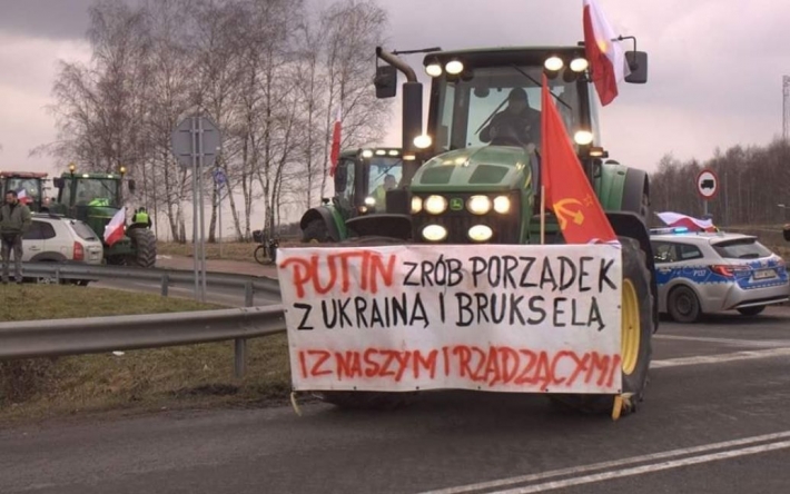 Призыв к Путину на протесте польских фермеров: эксперт объяснил суть провокации