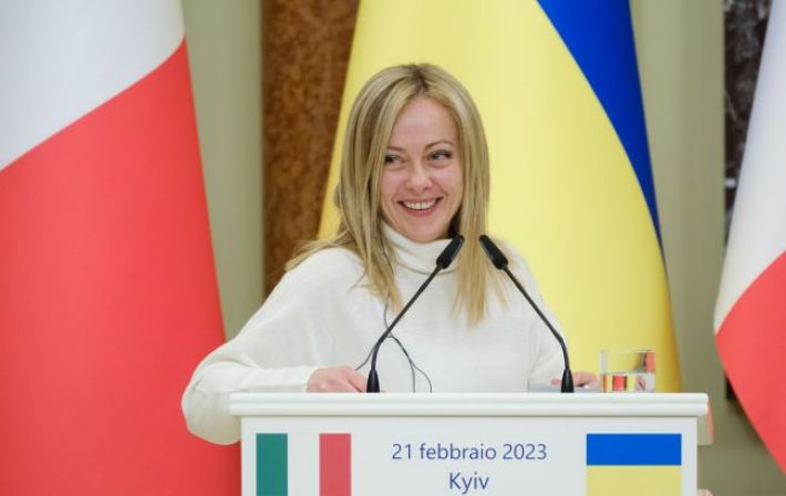 Премьер Италии намекнула, что может посетить Украину 24 февраля