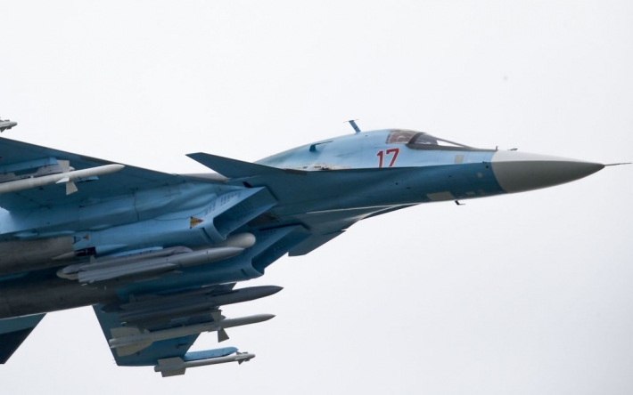 В Херсонской области упал российский Су-34 — СМИ (видео)