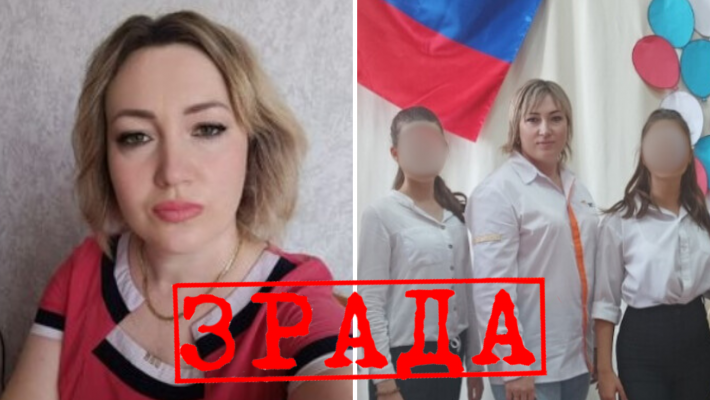 Жительница Мелитопольского района заделалась "советником по пропаганде" в местной школе и промывает мозги ученикам (фото)