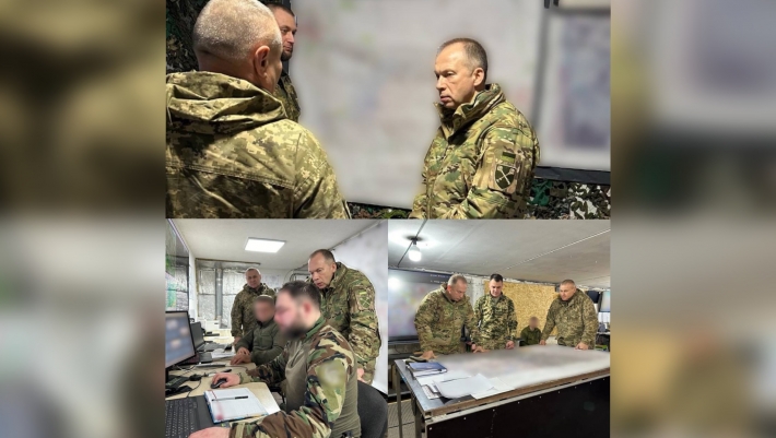 Главнокомандующий ВСУ Сырский побывал на Запорожском направлении