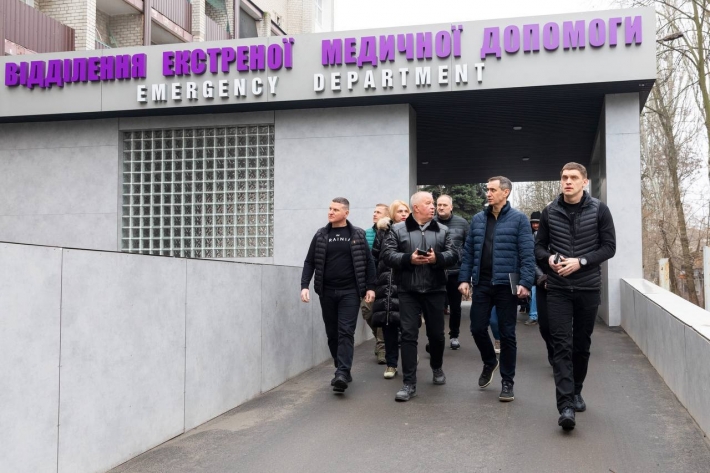 Министр здравоохранения Украины Виктор Ляшко проверил состояние больниц в Запорожской области (фото)