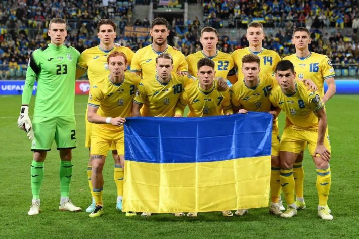 Флаг Мелитополя принес победу Сборной Украины по футболу (видео)