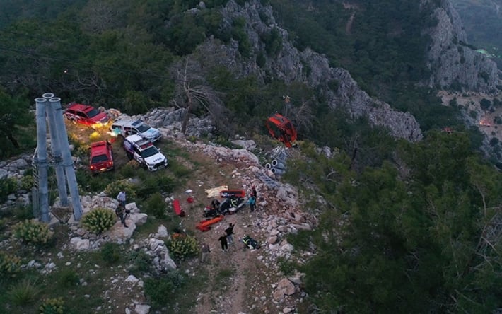 В Турции разбилась кабина на канатной дороге: что известно о пострадавших и погибших