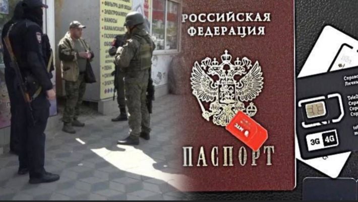 Жителей Мелитополя, которые отказались от российских паспортов, оккупанты грозятся оставить без мобильной связи