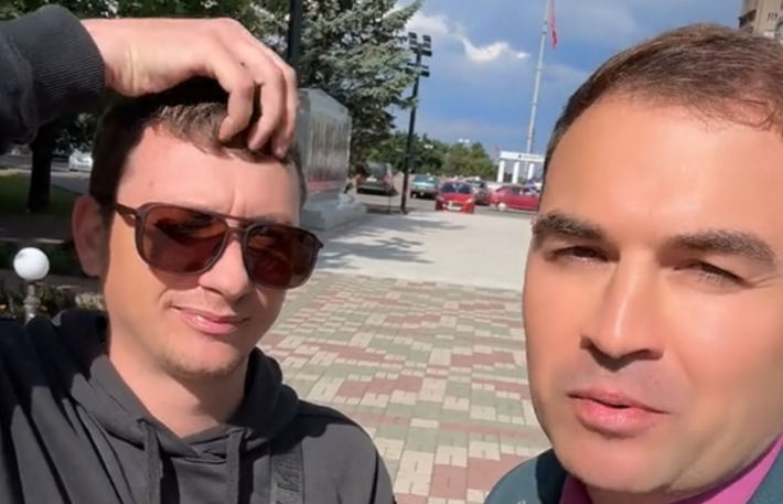 Біба і Боба: до Мелітополя в гості до «блогера Максимка» приїхав продавець мотлоху з Донбасу (фото, відео)