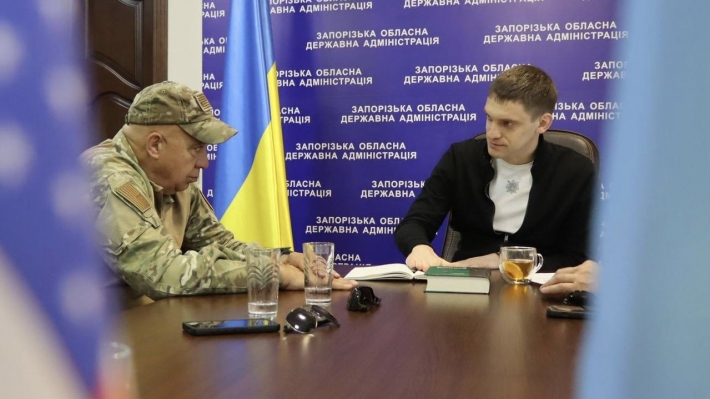 Глава Запорожской области Иван Федоров провел переговоры с американским сенатором (фото)