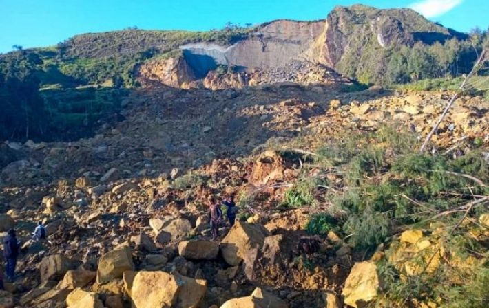 Зсув ґрунту поховав живцем понад 2000 людей у Папуа-Новій Гвінеї