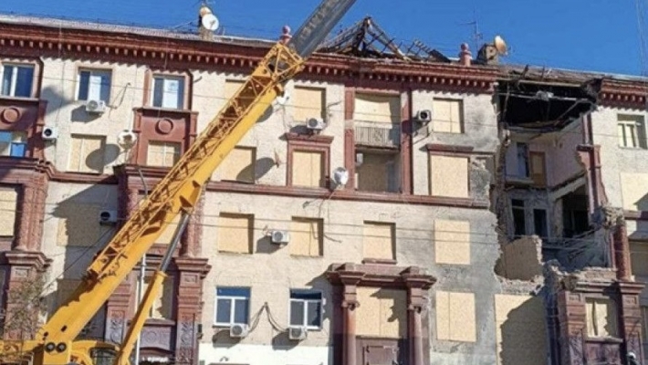 На зруйнований будинок в Запоріжжі планують витратити понад 100 млн грн